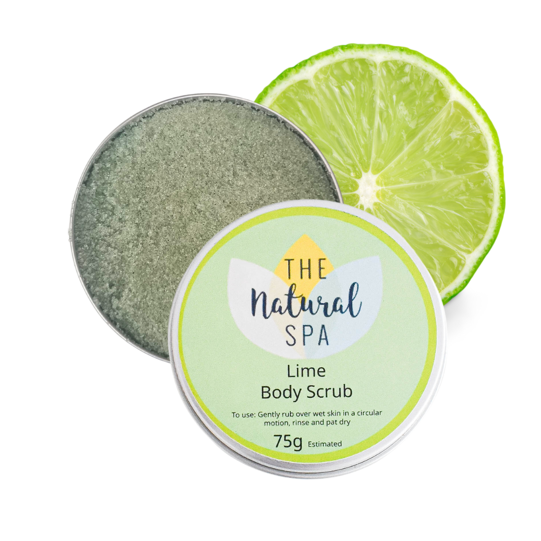 lime Body Scrub - 3 different size option-0