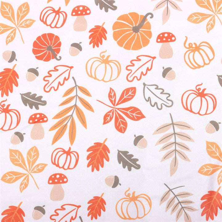 Autumn Leaves and Pumpkin Apron-1