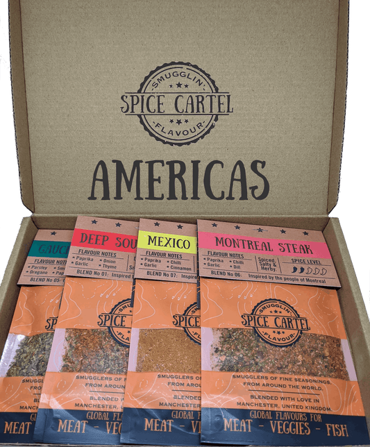 Americas Spice Gift Box | Flavours From North & South America-0