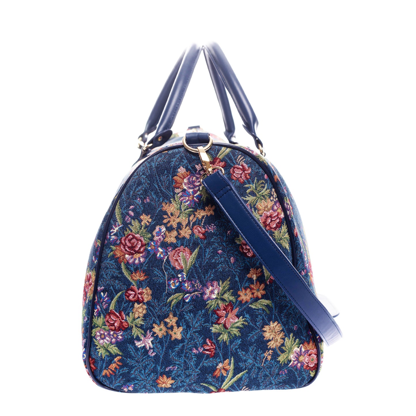 V&A Licensed Flower Meadow Blue - Big Holdall-2