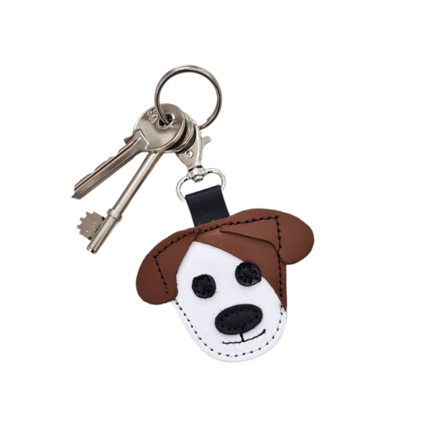 Cute Dog Bag Charm - Chestnut-1