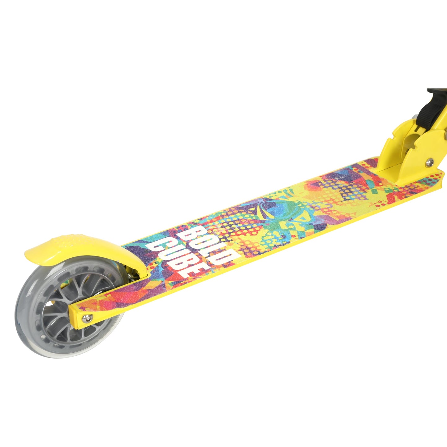 Yellow Graphic - 2 Wheel Foldable Grip Tape-1