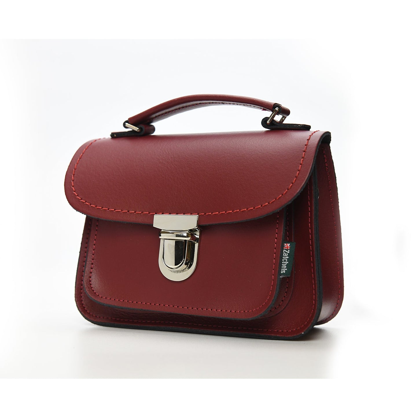 Luna Handmade Leather Bag - Oxblood Red-1