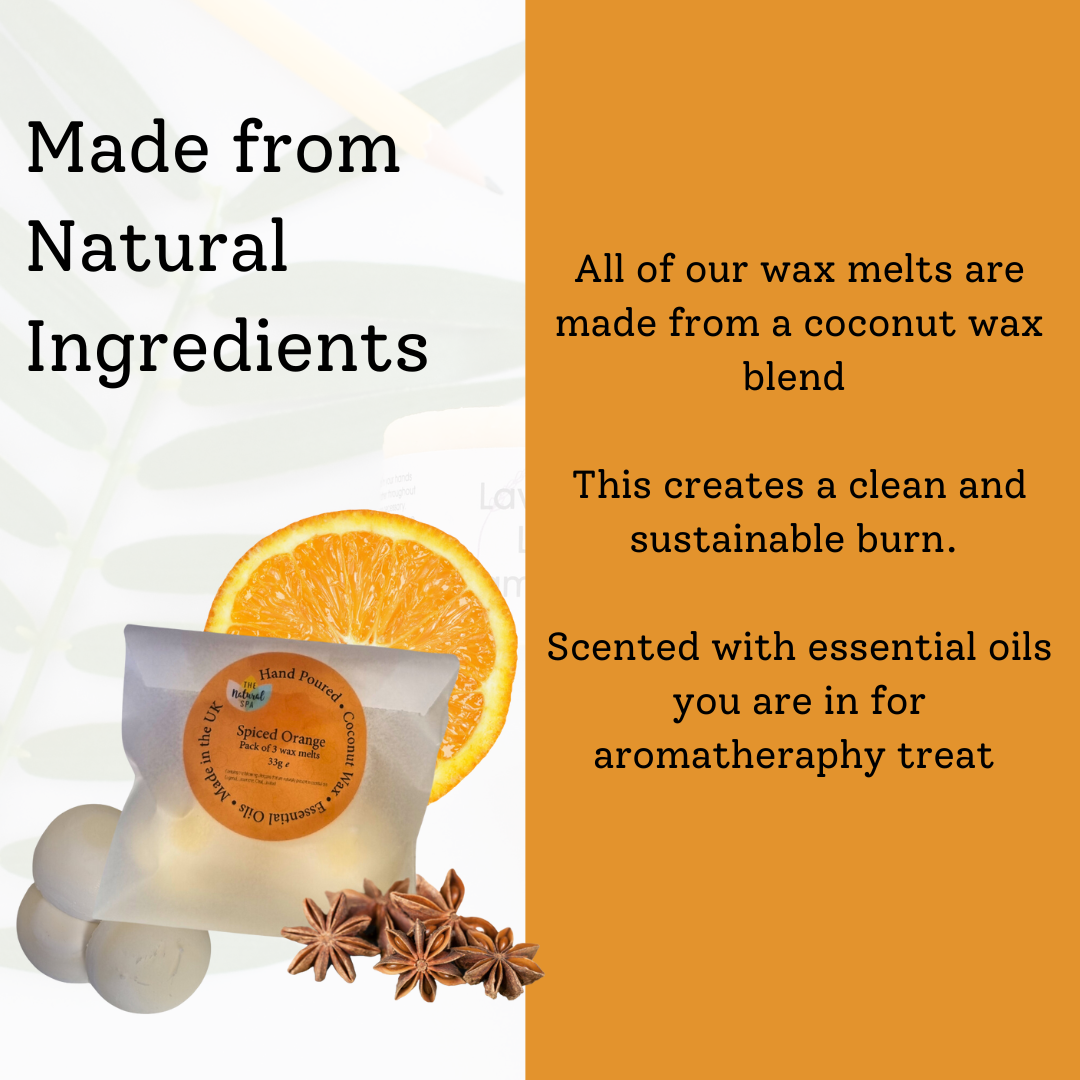 Spiced Orange Coconut Wax melts - Pack of 3-2