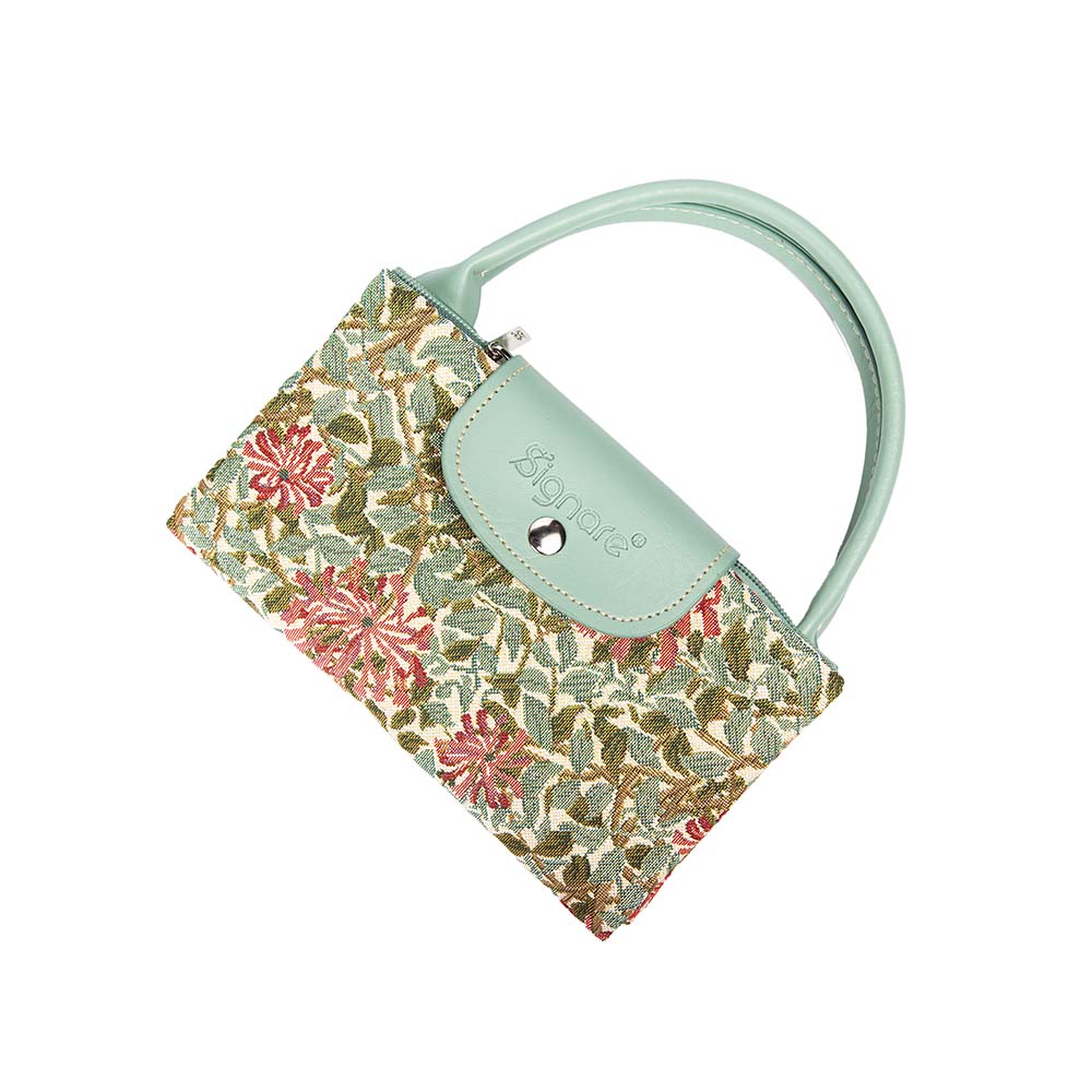 May Morris Honeysuckle - Foldaway Bag-3