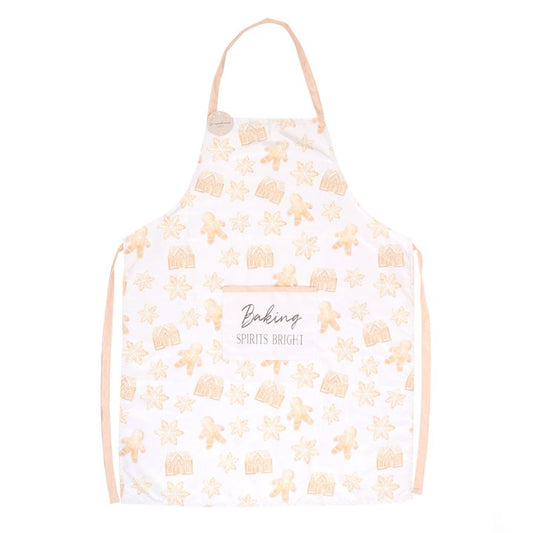 Baking Spirits Bright Gingerbread Bakery Apron-0