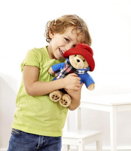 Rainbow | Large Cuddly Paddington with Scarf-3