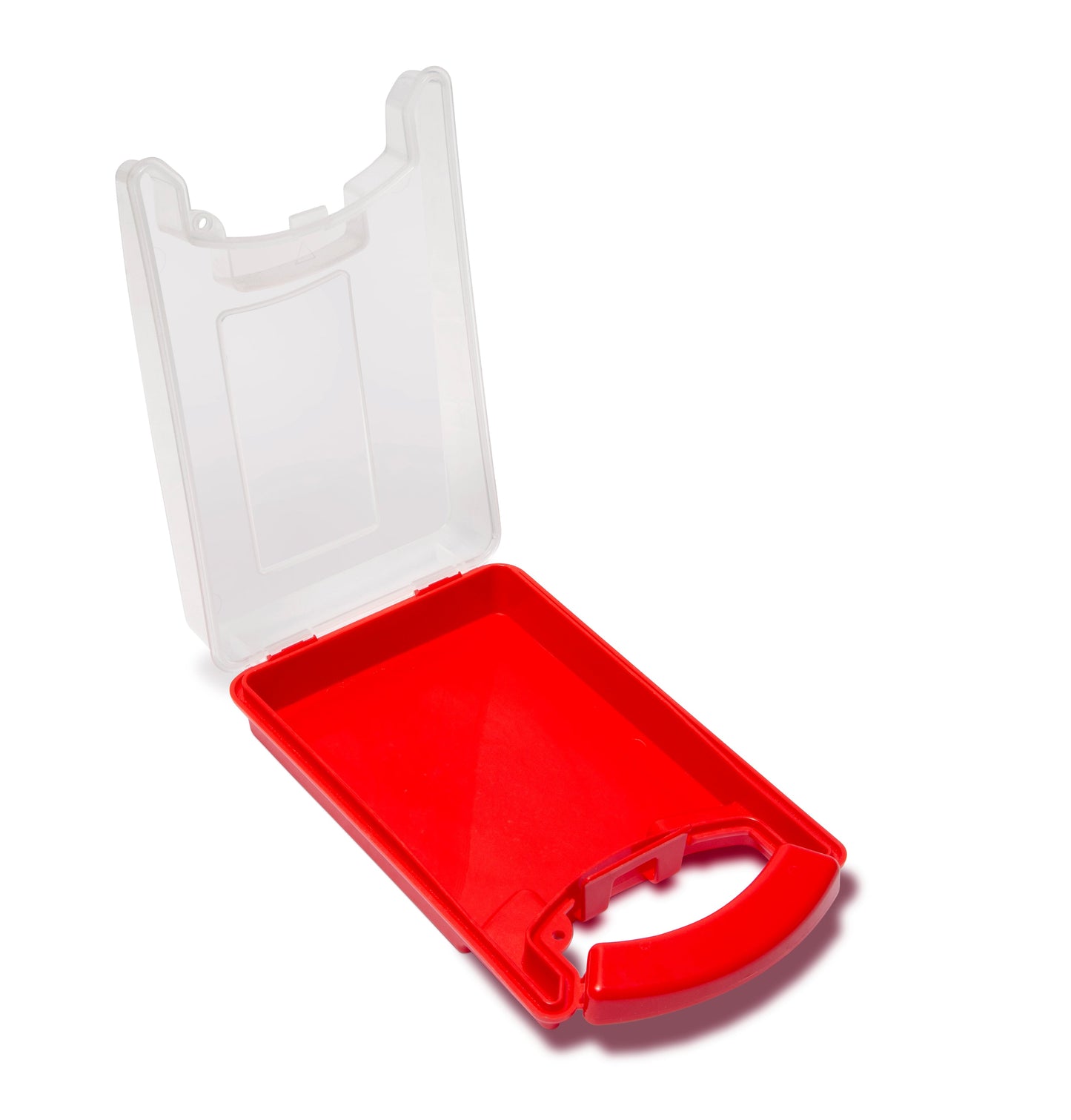 Red Plastic Storage Case (125x155x50 mm internal)-2