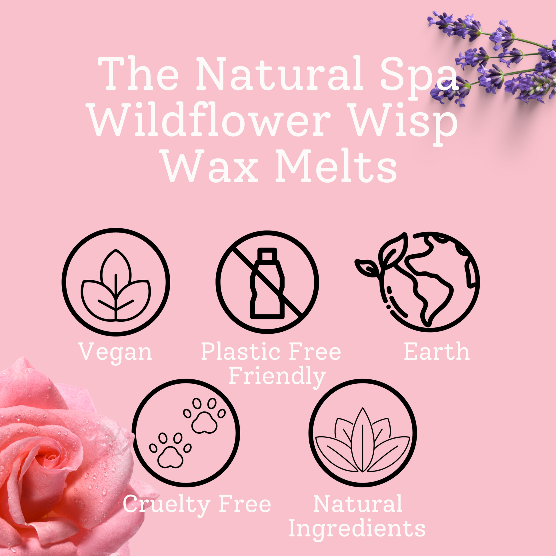 Wildflower Wisp Coconut Wax melts - Pack of 3-4