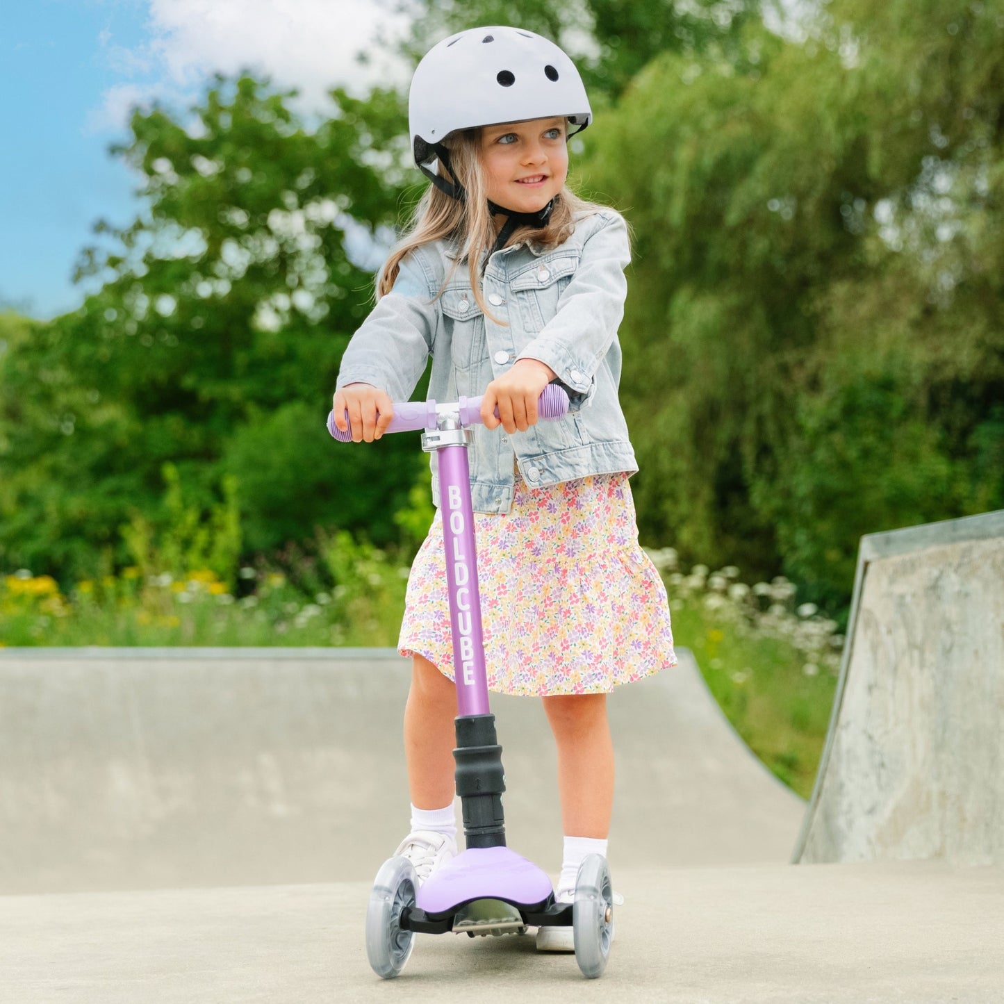 Unicorn - Teeny Fold 3 Wheel Scooter-3