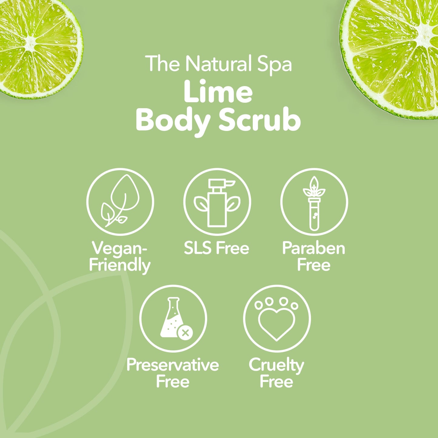 lime Body Scrub - 3 different size option-5