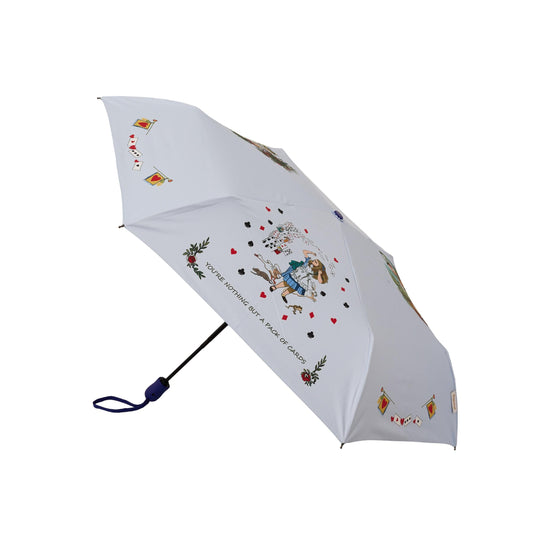 Alice in Wonderland Tea Party - Automatic Folding Umbrella-0