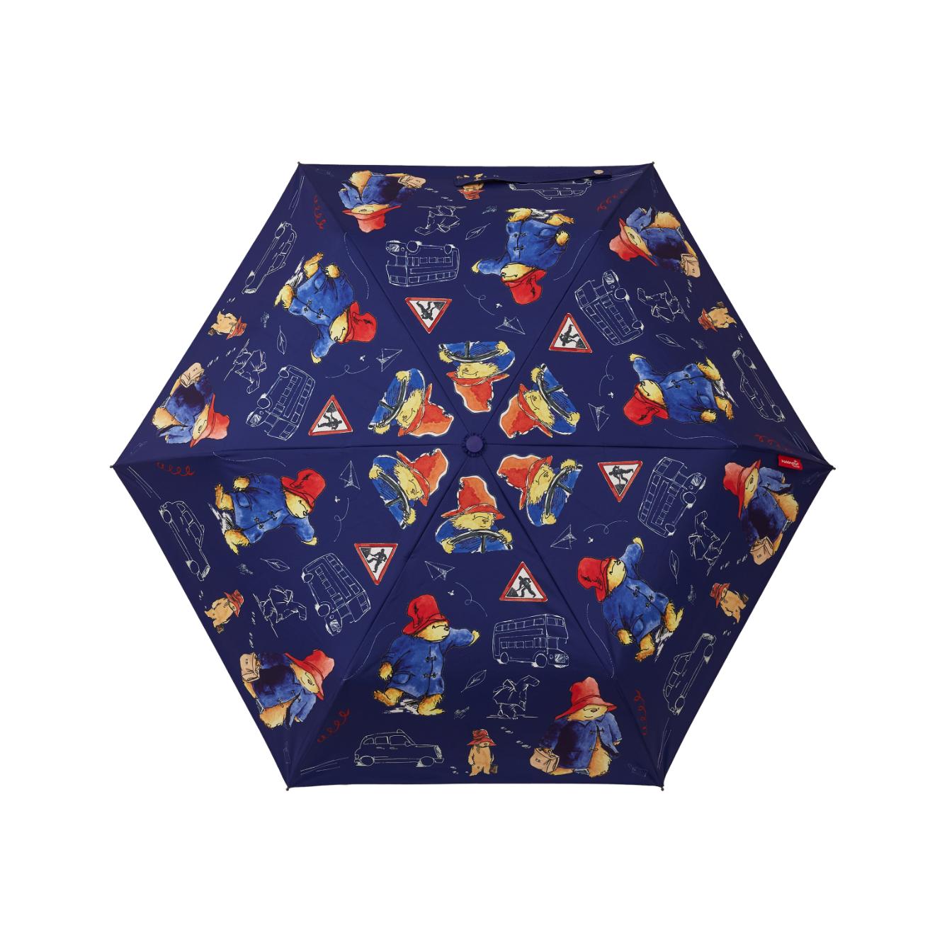 Paddington Bear Blue™ - Automatic Folding Umbrella-1