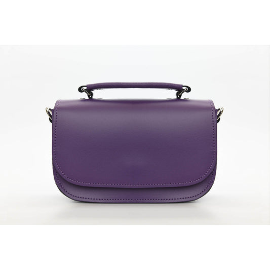 Aura Handmade Leather Bag - Purple-0