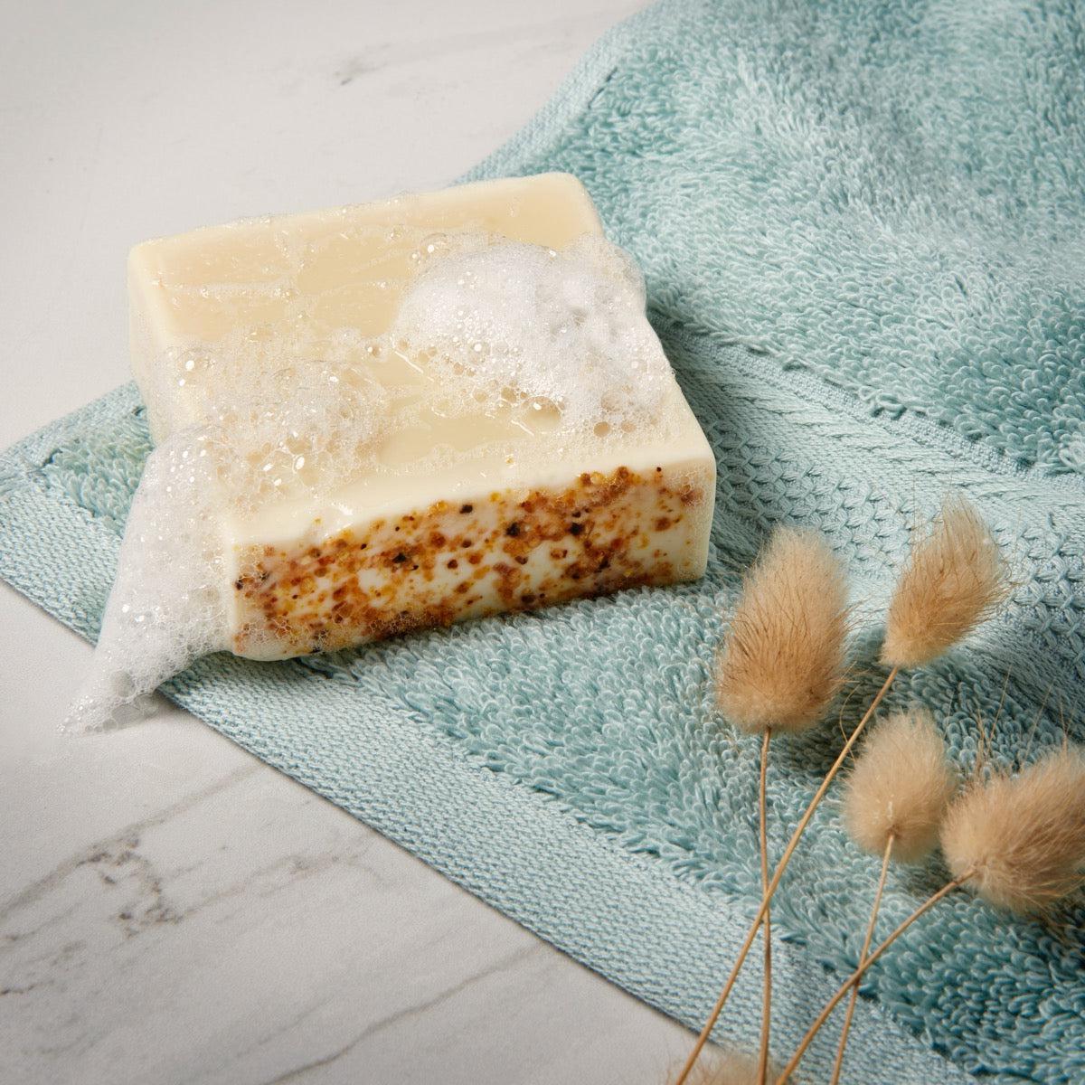 Organic Argan Frankincense & Orange Soap 100g | Nourishing, Ethical, and Giving Back-4