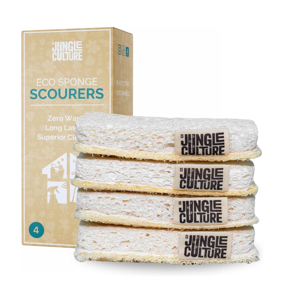 Eco Dish Sponges | Pack of 4-0