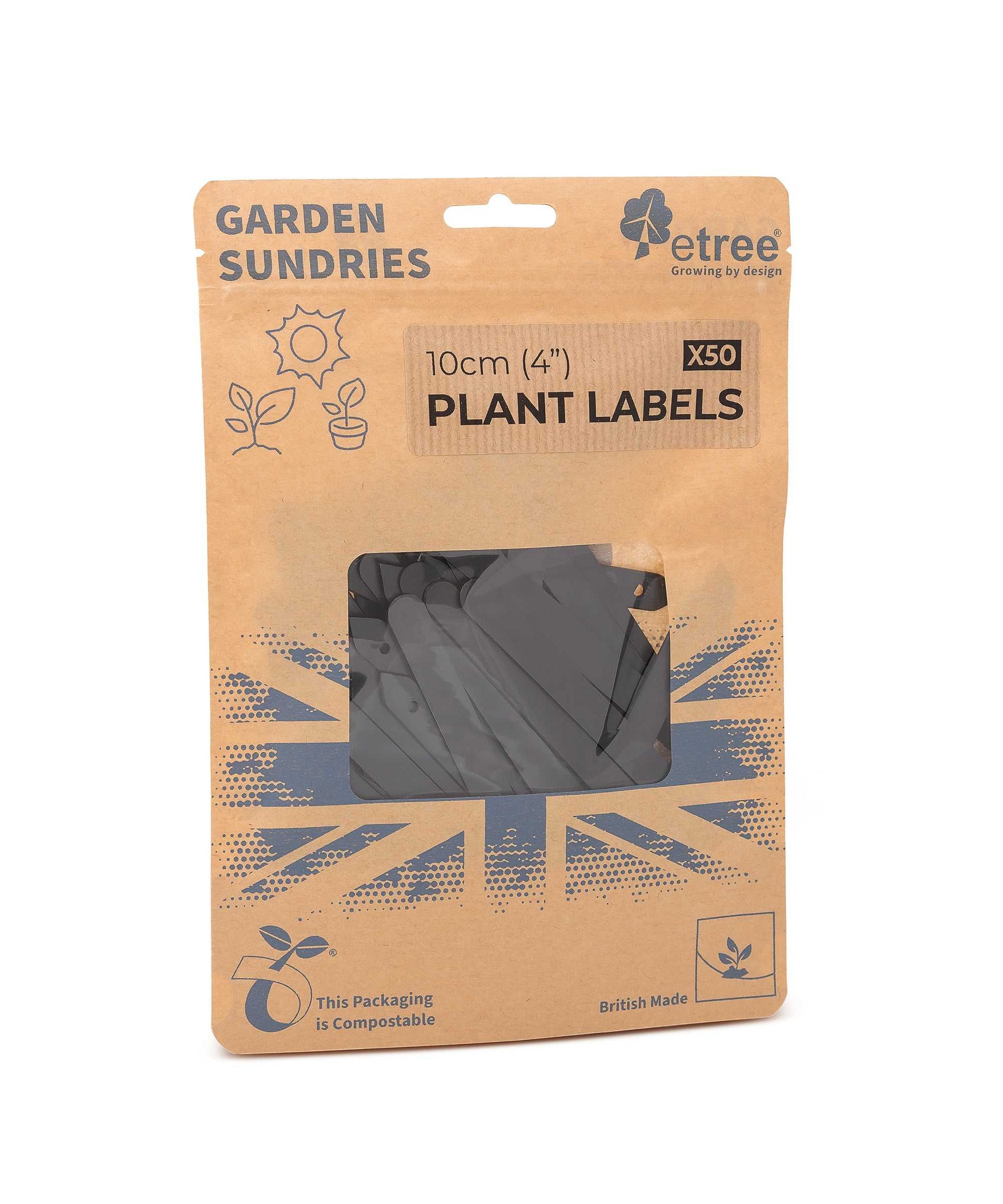 50 x Plastic Plant Labels-5