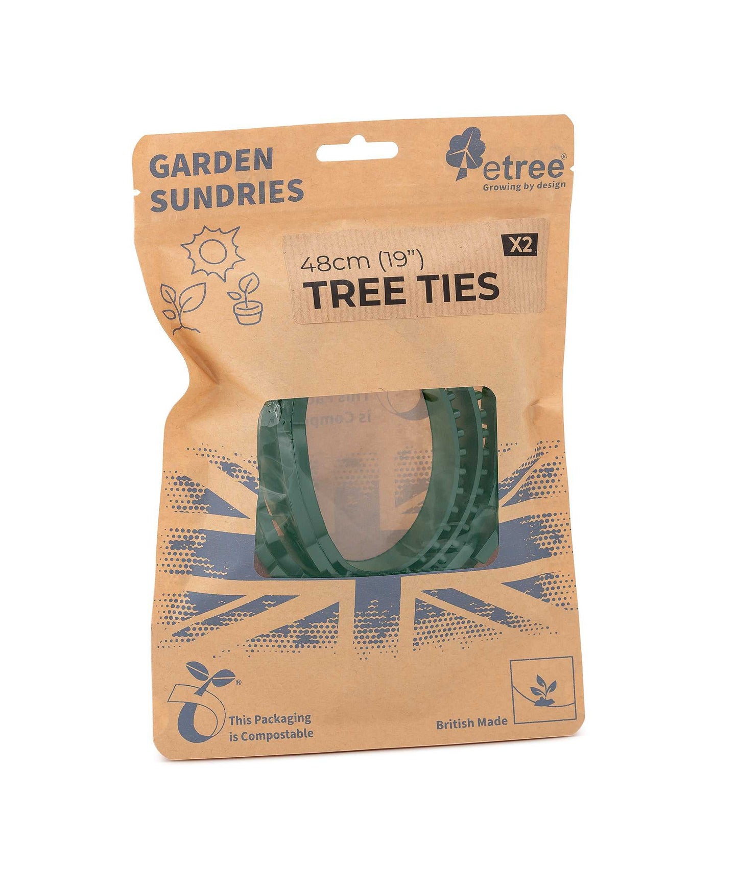 Tree Ties 19" or 24" (2pcs)-1