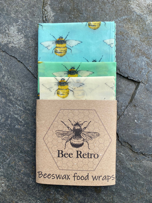 Blue Bee Eco Friendly Beeswax Food Wraps-0