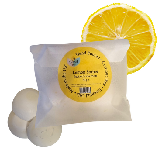 Lemon Sorbet Coconut Wax melts - Pack of 3-0