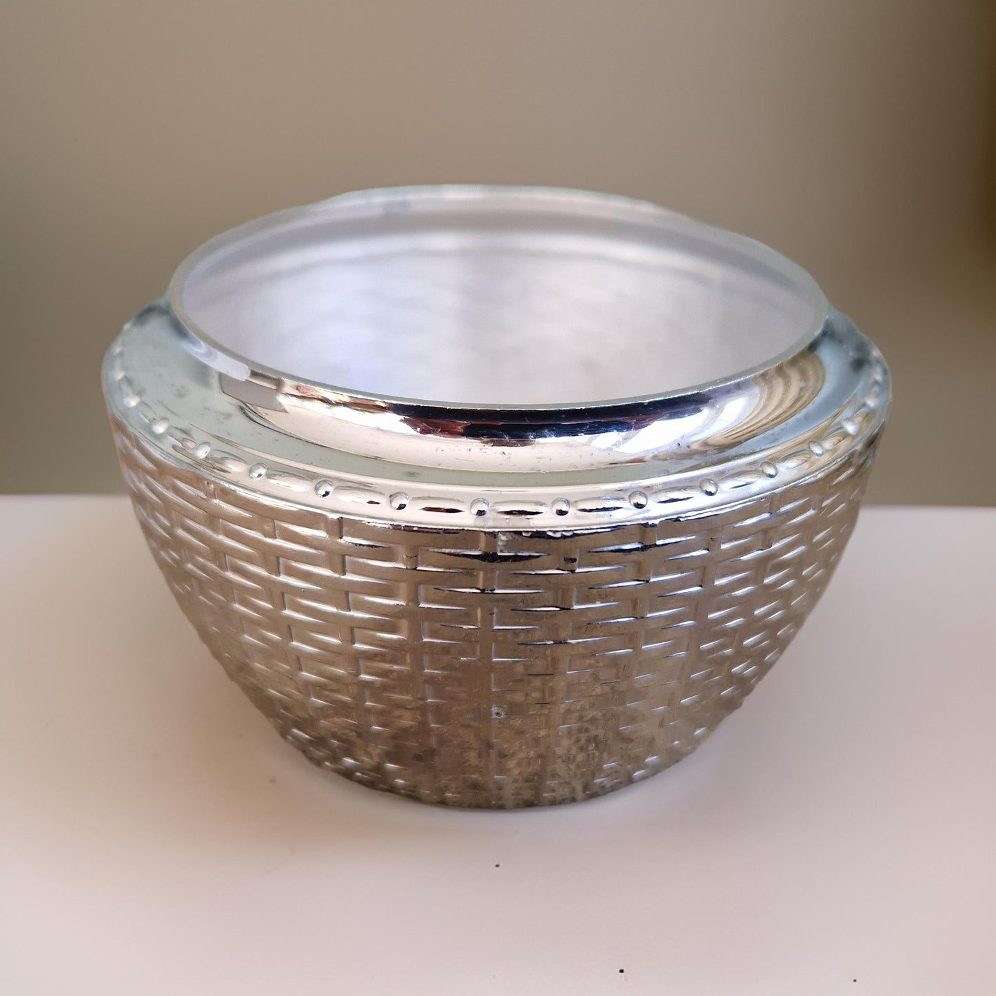 Lidded Silver Candle-1