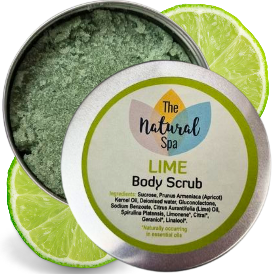 lime Body Scrub - 3 different size option-11