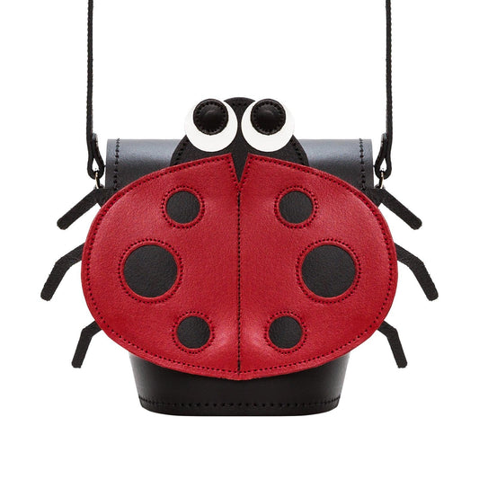 Luna Ladybird Handmade Leather Bag-0