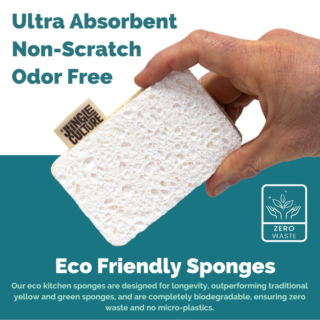 Eco Dish Sponges | Pack of 4-2