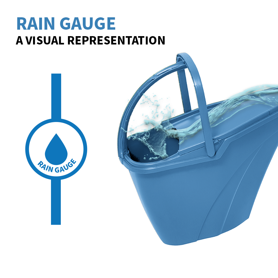 Prevented Ocean Plastic™ Rain Collecting Watering Can in Ocean Blue (7 Litre)-3