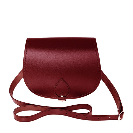 Handmade Leather Saddle Bag - Oxblood-0