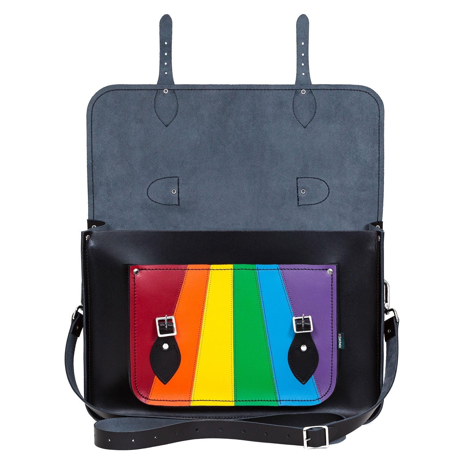 Handmade Leather Satchel - Pride-3