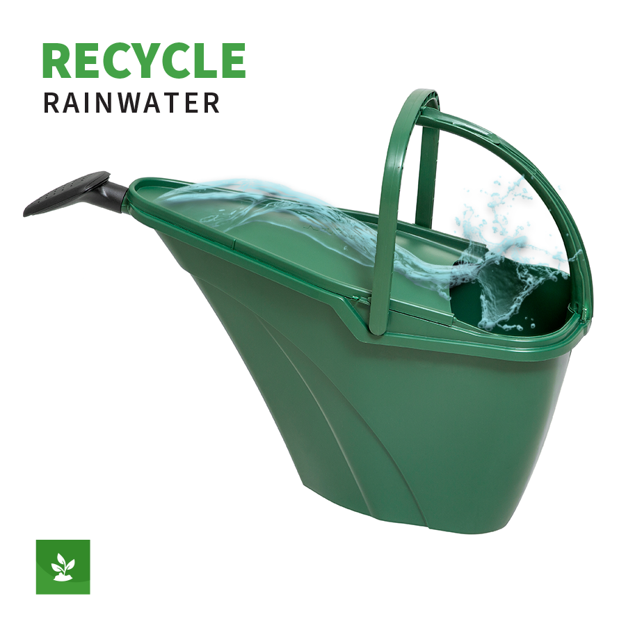 Etree Eco Rain Collecting Watering Can (7L) - Includes frog ladder to help wildlife escape-2