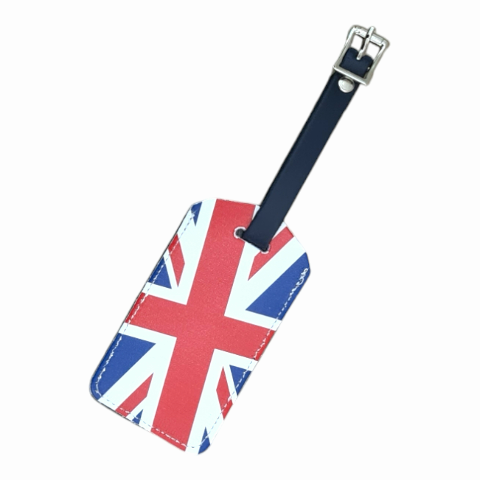 Leather Luggage Tag - Union Jack-0