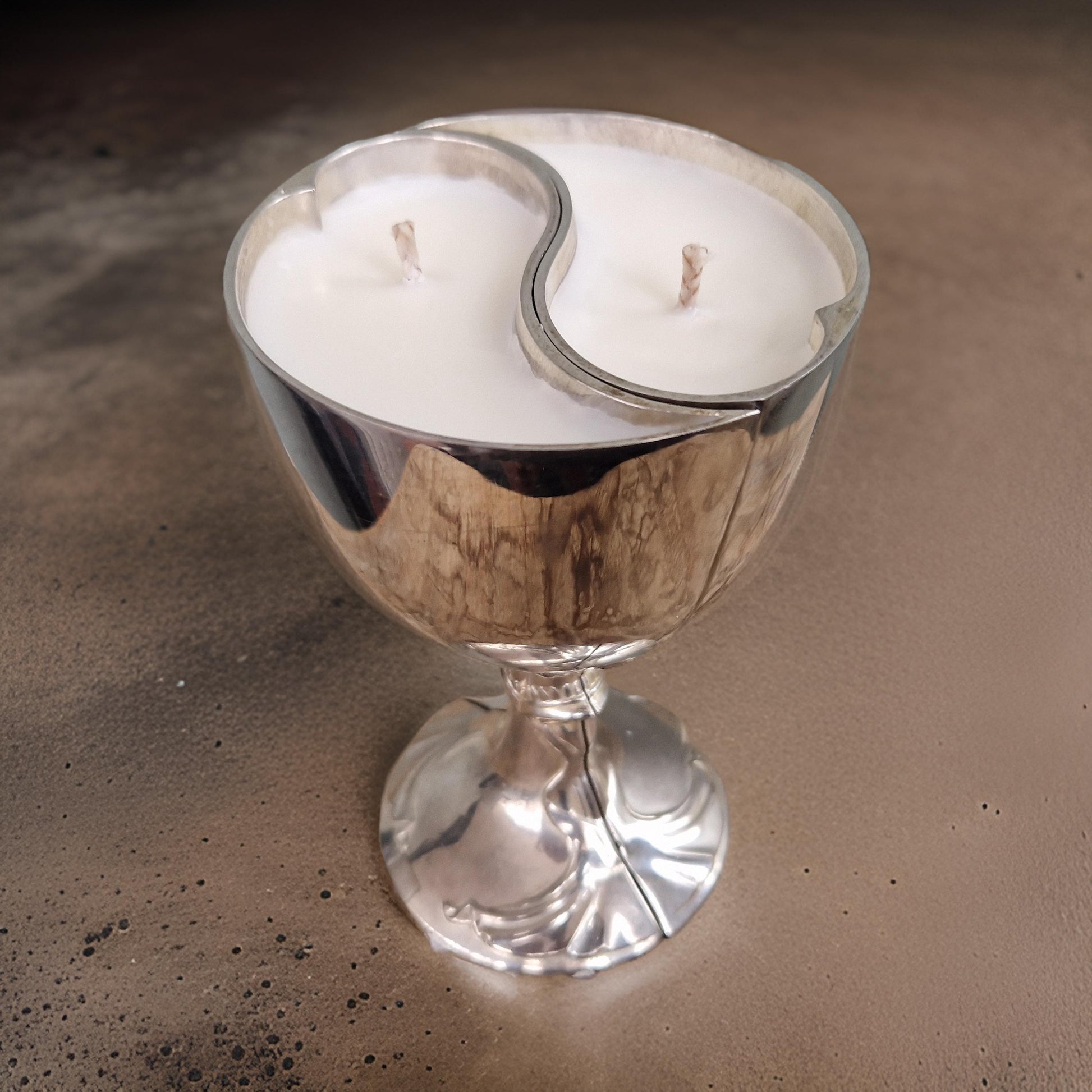 Yin & Yang Vintage Goblet Candles-0