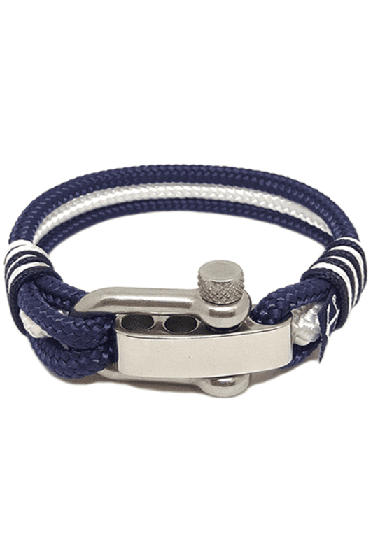 Adjustable Shackle Nautical Bracelet-0