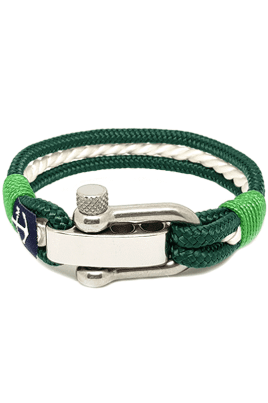 Adjustable Shackle Danube Nautical Bracelet-0