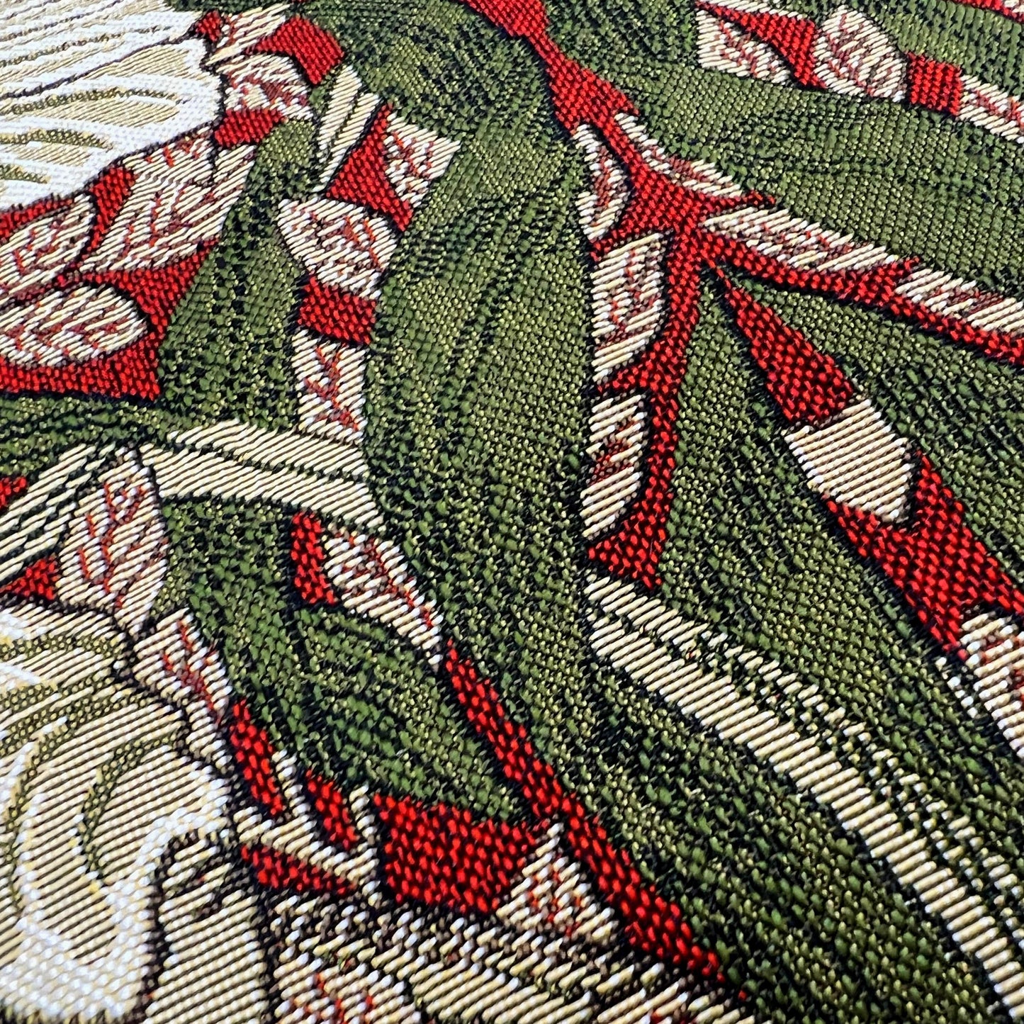 William Morris Pimpernel and Thyme Red - Panelled Cushion Cover 45cm*45cm-2