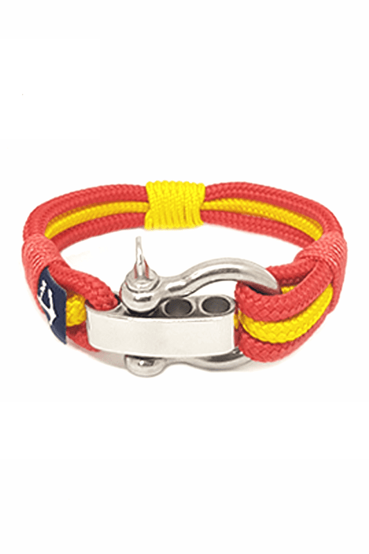 Spain Adjustable Shackle Nautical Bracelet-0