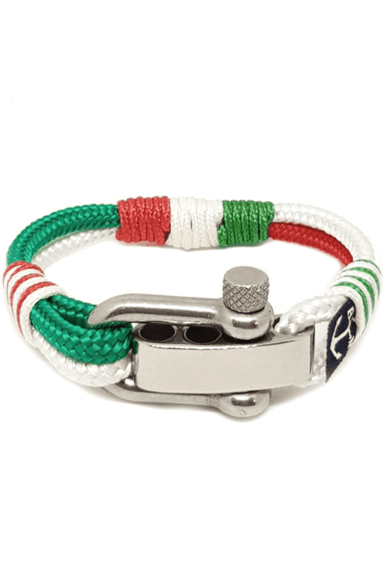 Adjustable Shackle Bray Nautical Bracelet-0