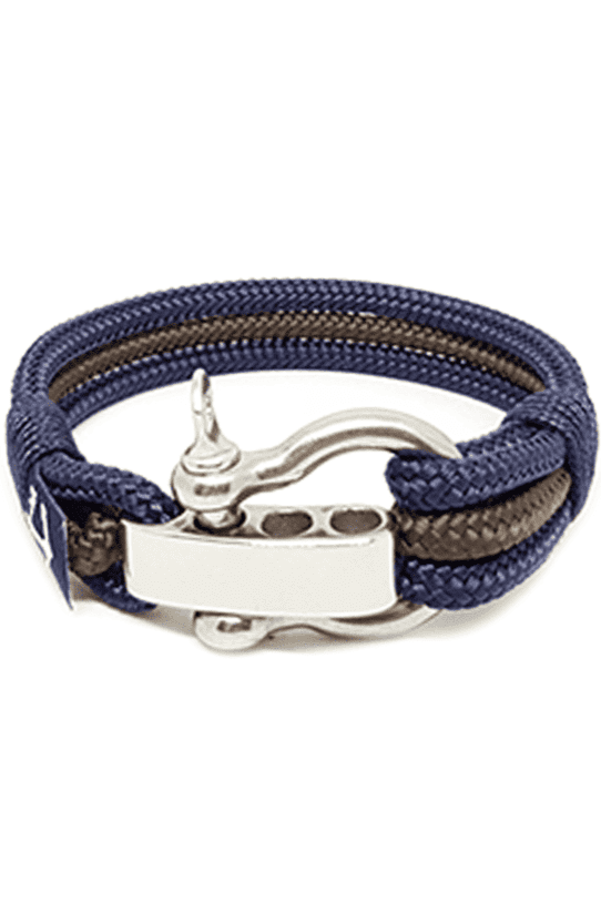 Adjustable Shackle Derry Nautical Bracelet-0