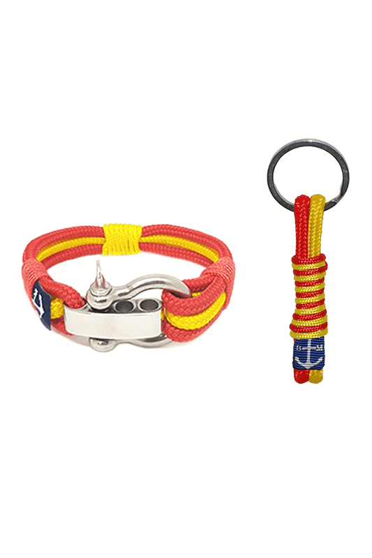 Spain Nautical Bracelet and Keychain-0