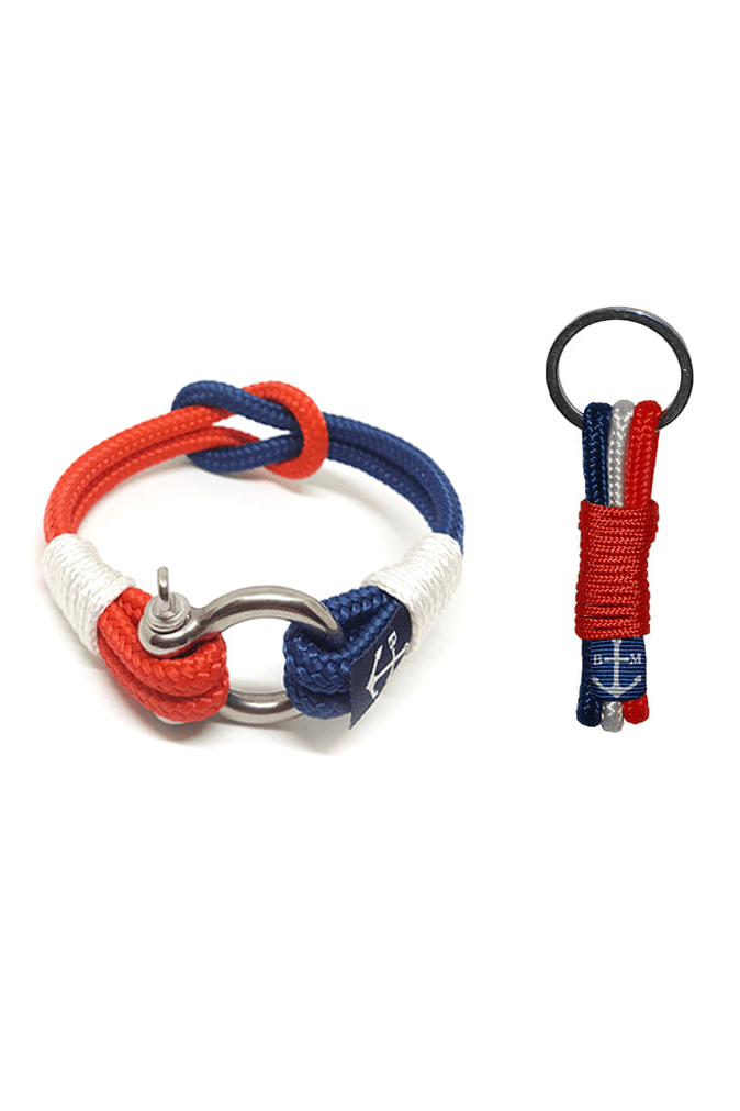 Siobhan Nautical Bracelet and Keychain-0