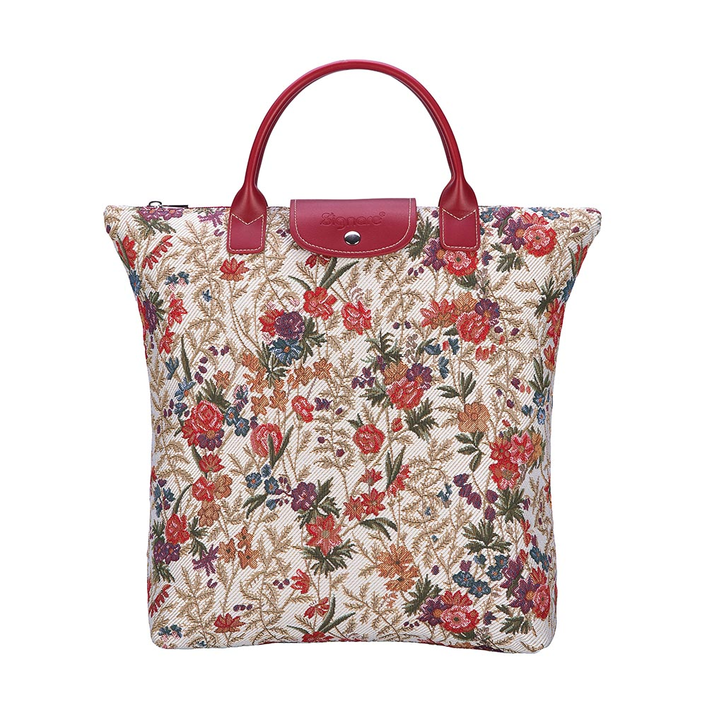 V&A Licensed Flower Meadow - Foldaway Bag-0