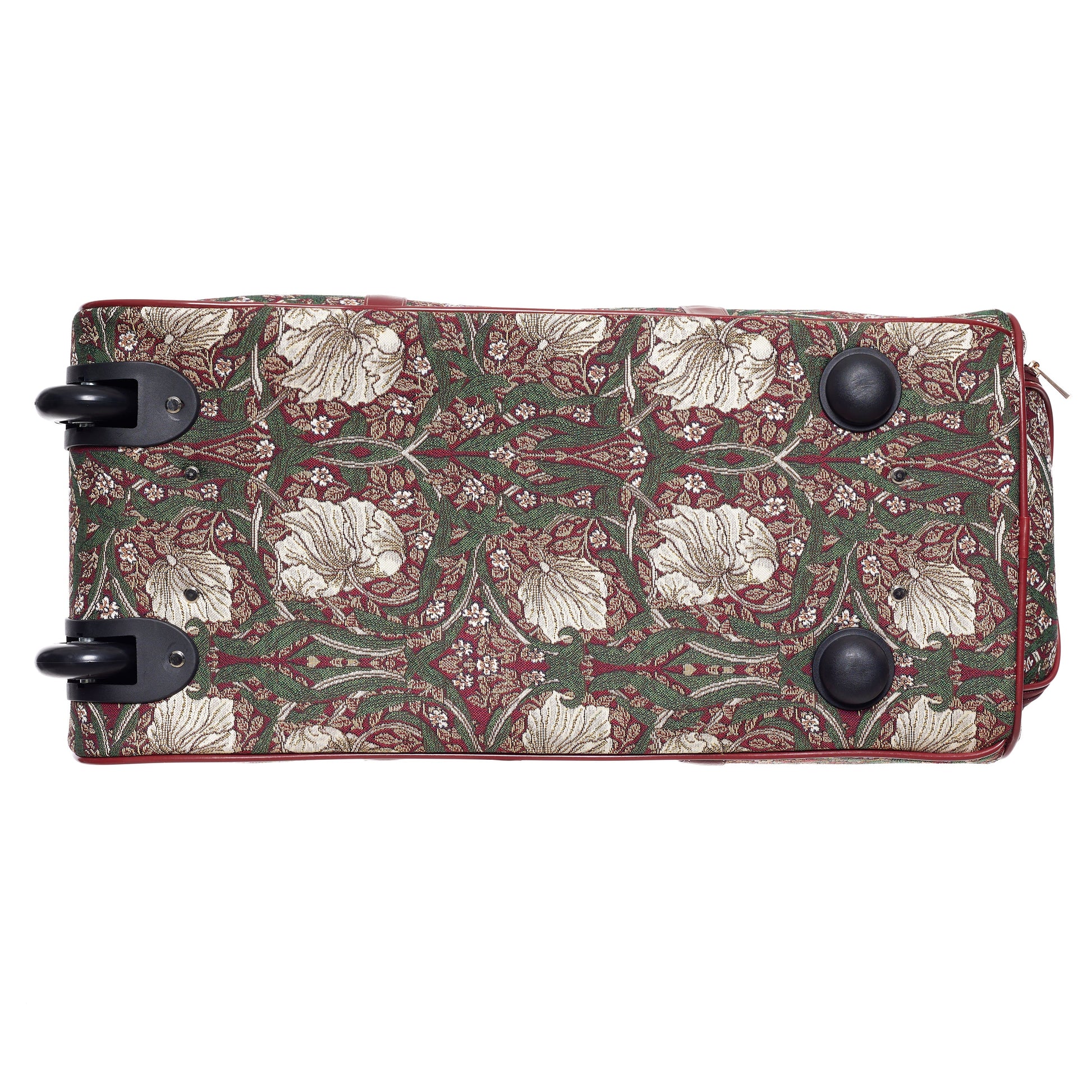 William Morris Pimpernel and Thyme Red - Pull Holdall-4
