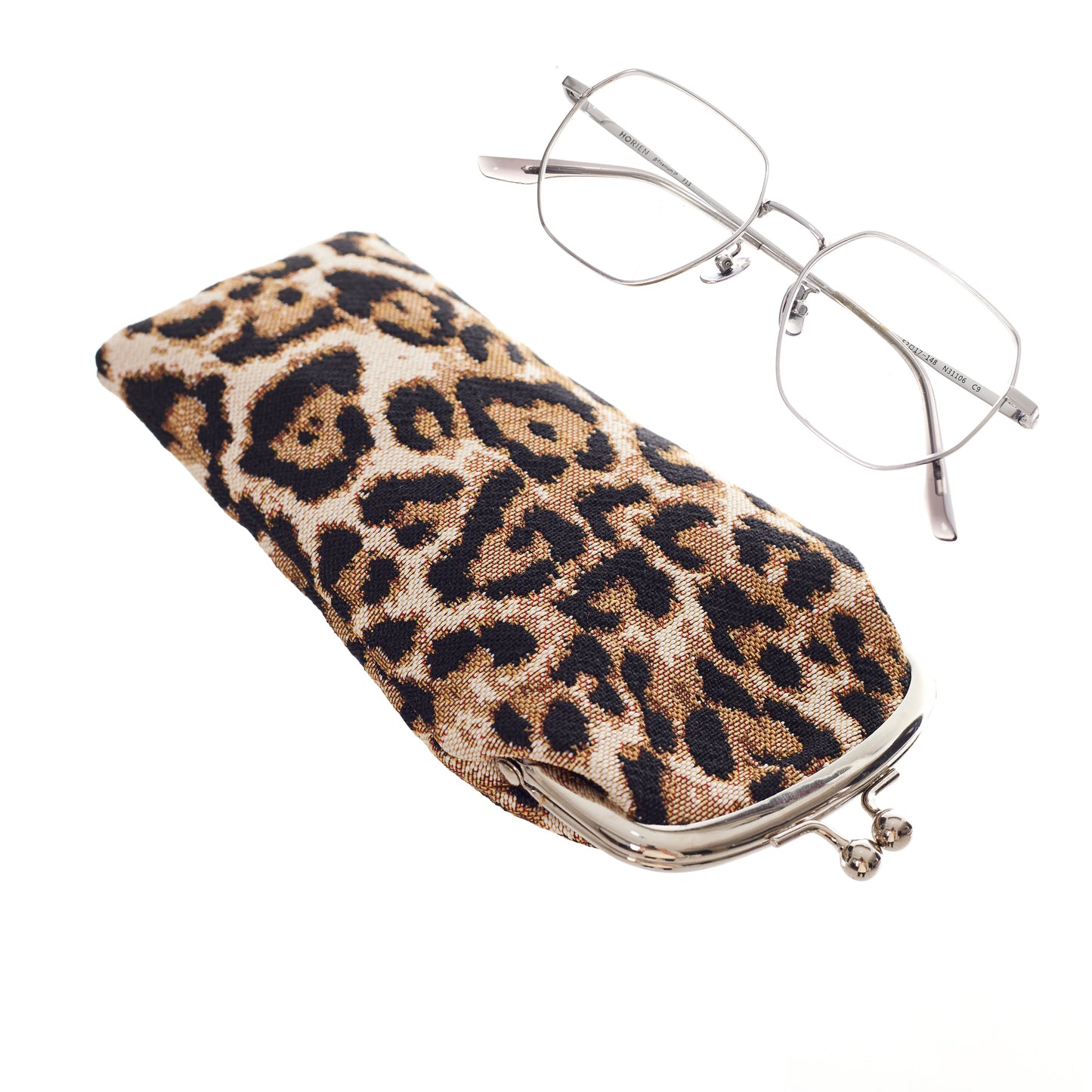 Leopard Print - Glasses Pouch-2