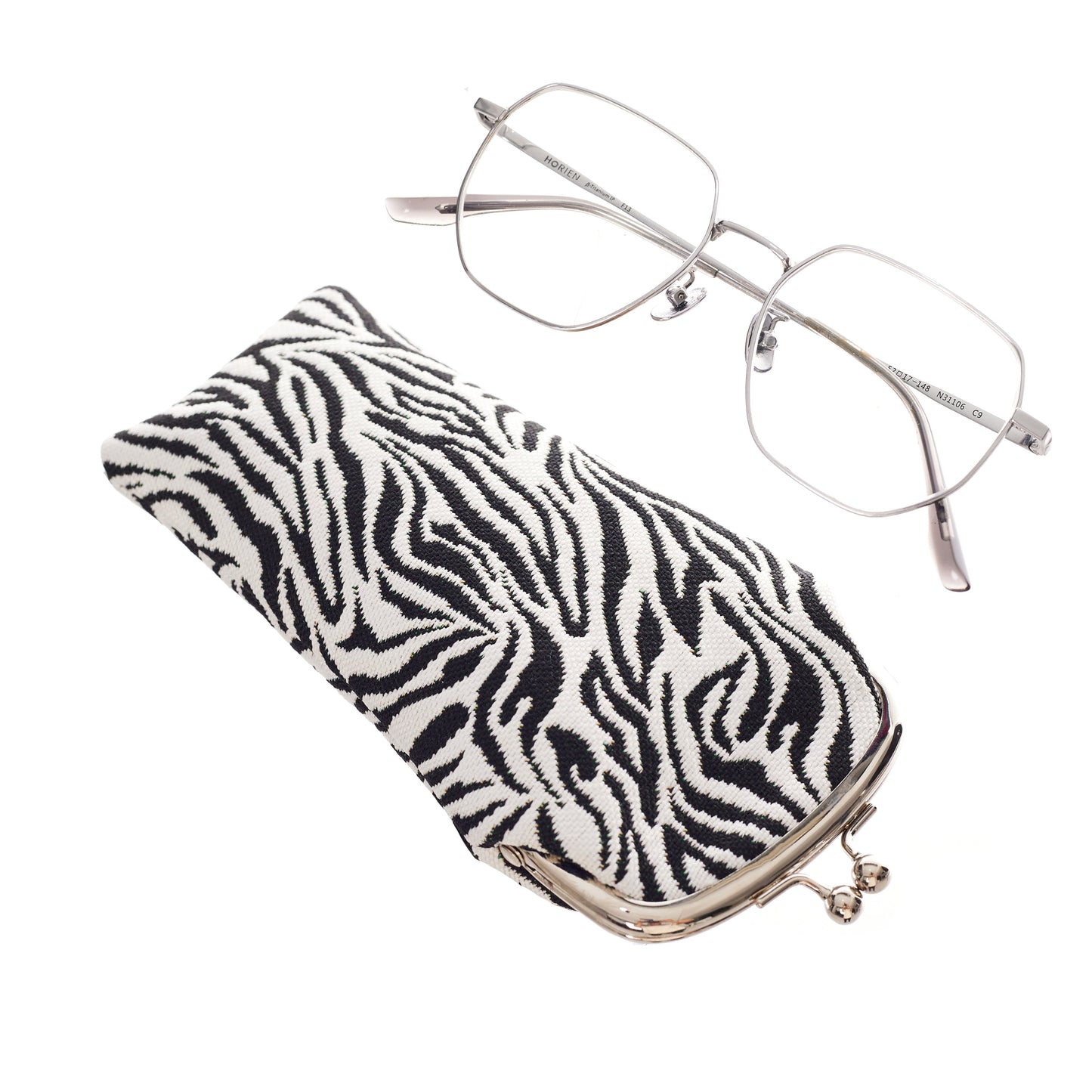 Zebra Print - Glasses Pouch-2