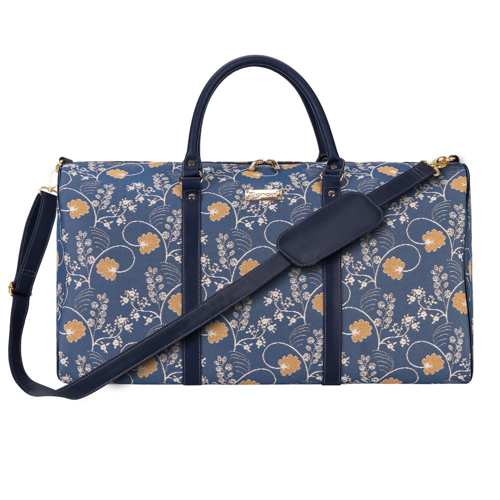 Jane Austen Blue - Big Holdall Bag-2