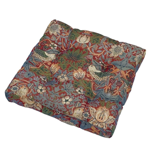 William Morris Strawberry Thief Red - Booster Pad-0
