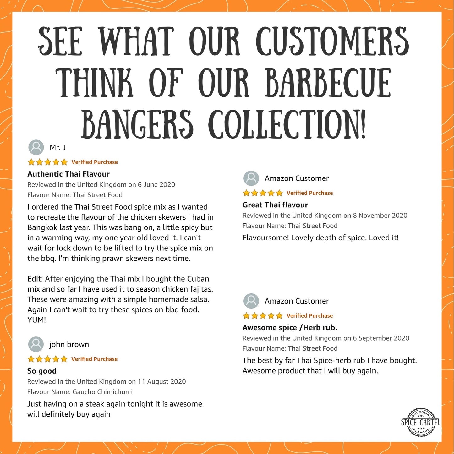 BBQ Bangers Gift Box | BBQ Rubs From Around The World-3