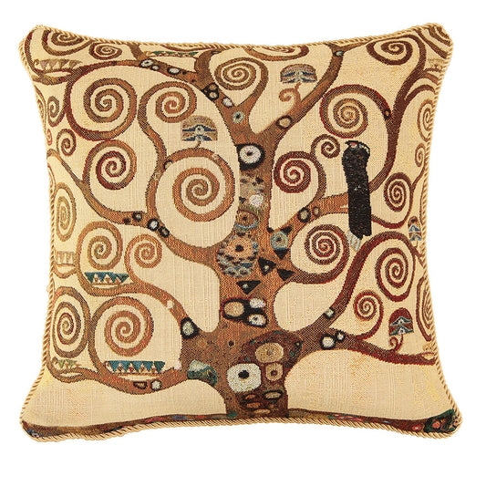 Gustav Klimt Tree of Life - Cushion Cover Art 45cm*45cm-0